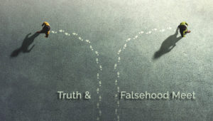 Truth And Falsehood Meet