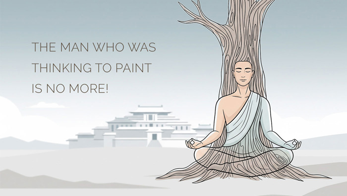 The Man Who Was Thinking To Paint Is No More!