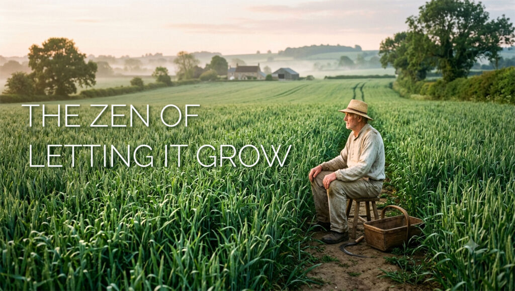 The Zen of Letting It Grow